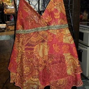 Tank Top Gypsy Blouse